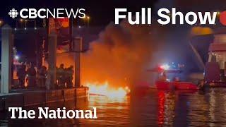 CBC News: The National | Canadian reportedly killed in boat explosion