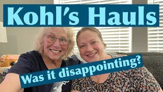 KOHL’S HAULS w/Grandma Bev & Michele