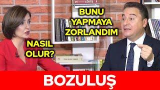 Ali Babacan AKP'de kendisine yaptırılmaya çalışılanları anlattı. Özlem Gürses çok şaşırdı