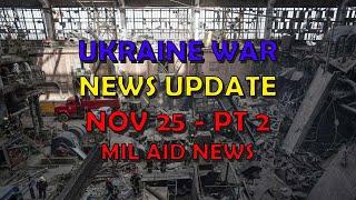 Ukraine War Update NEWS (20241125b): Military Aid News