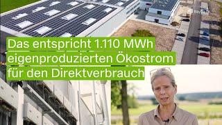 So produzieren mittelständische Unternehmen ihren eigenen PV-Strom! Referenzanlage mit 1,1 MWp