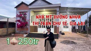 Nhà cấp 4 mái Thái, thị trấn Chư Sê, Gia Lai.