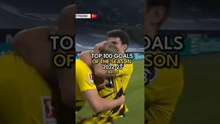 top 100 goals of the season 