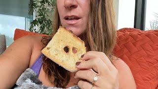 ASMR “CRUNCHY”!!! homemade artisan toast and coffee/have breakfast with me!