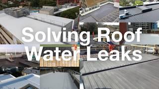 FIX ROOF LEAKS PERMANENTLY - FLAT ROOF -Commercial & Industrial