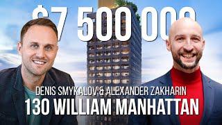 Luxury Penthouse Tour in New York City | 130 William with Denis Smykalov & Alexander Zakharin