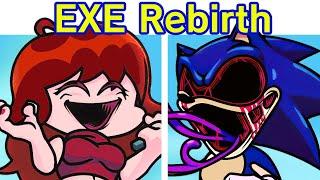 Friday Night Funkin' VS Sonic.EXE Rebirth, DEMO | BF's Blind Date with Faker GF (FNF Mod/Evil Sonic)