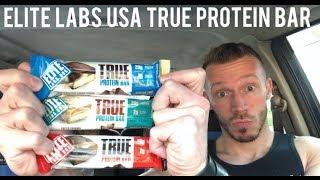 Best Protein Bar Ever? Elite Labs USA True Protein Bar REVIEW (Honest Reviews)