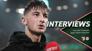 DFB-Pokal | Interviews nach #FCAFCB | Pedersen, Bauer & Petkov