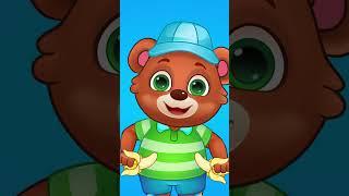  Brody Bear Chomping On Bananas  | Funny Burping Video For Toddlers To Watch  #shorts