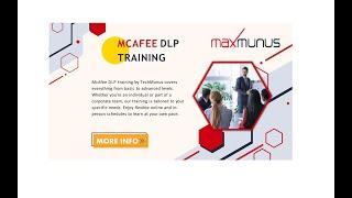 McAfee DLP Training & Certification Tips