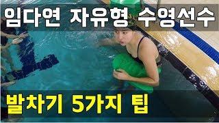 SHC 수영강습_임다연 코치님  발차기 5가지 팁