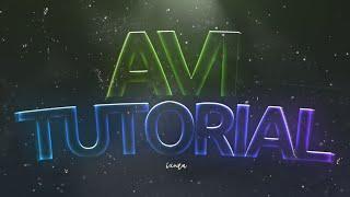 Avi Tutorial | PS CC • Android