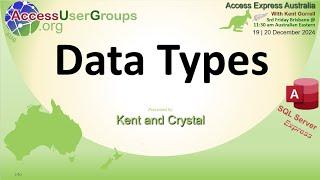 AEA: Data Types with Crystal and Kent