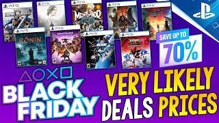 BLACK FRIDAY 2024 PlayStation Deals VERY LIKELY Prices!