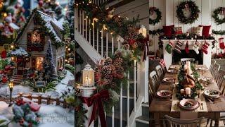 HERITAGE CHRISTMAS DECOR HOMETOUR: Classic Holiday Tradition Design Ideas to Elevate Festive Season