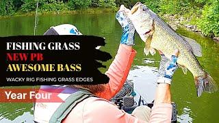 Lake Russell Late May Kayak Bass Fishing (HUGE BASS) – Allen Creek – Late Spring Bass Fishing