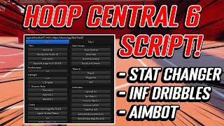 NEW Hoop Central 6 Script GUI Hack (STAT CHANGER, REACH, AIMBOT, AND MORE) *PASTEBIN*