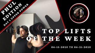 Top Lifts of the Week | PHUL Edition Upper Power Day 1