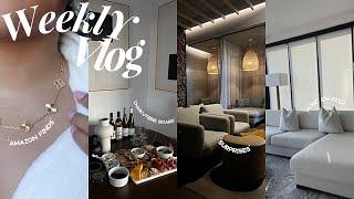 WEEKLY VLOG: MAKING A CHARCUTERIE BOARD , HOME REFRESH , ERRANDS, AMAZON HAUL, SUPPORTER SURPRISE