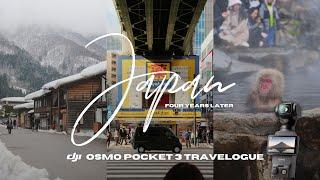 Winter In Japan, 4 Years Later || A DJI Osmo Pocket 3 Cinematic Travelogue