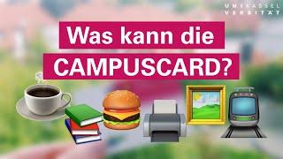 Die CampusCard der Universität Kassel