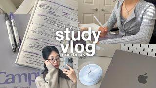 midterms study vlog  first uni textbook, my daily student life at home, midsem break in sydney!