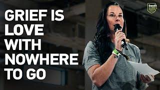 Sara Wilkinson Speaks With Athletes Before CrossFit Hero Workout Chad