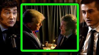 Javier Milei on meeting Donald Trump | Lex Fridman Podcast Clips