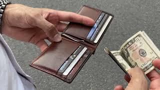 Jekyll and Hide Oxford Money Clip Wallet