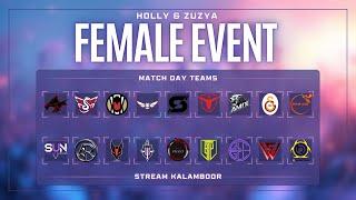 HOLLY & ZUZYA FEMALE EVENT | PUBG MOBILE | KALAMBOOR