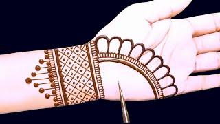 Mehndi design | mehandi design simple front hand | ramzan eid mehendi design | mehandi ke design new