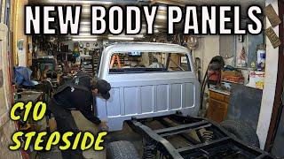 Will These Aftermarket Body Panels Fit?  Street Machine Chevy C10 Build