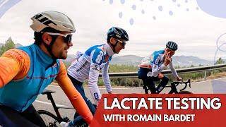 TRAINING with ROMAIN BARDET | Lactate testing on training camp with DSM-Firmenich PostNL