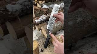 Японский нож Накири ручной работы