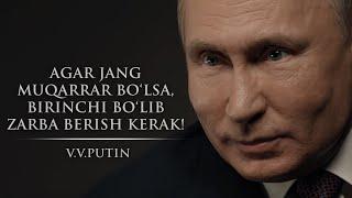 Vladimir Putin  Ukraina, Amerika (AQSH) va Rossiya Haqidagi Eng Muhim Iqtiboslari (Hamma Ko'rsin!)