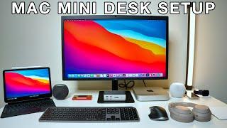 M1 Mac mini Desk Setup & Accessories!