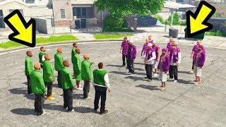 GTA 5 - What if you Take Rival Groups to Grove Street?