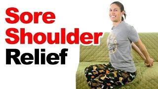 Get Sore Shoulder Relief With These 5 Gentle Stretches!