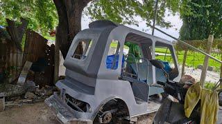 PART6 NG HONDA CLICK 150i TRIWHEELS  PAGPIPINTURA NG PRIMER AT PAG LIHA NG NEW VERSION 