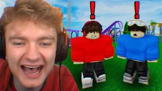 I Snuck Into A KIDS ONLY Roblox Server...