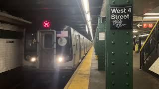 IND Subway: (A)(C)(E) & (B)(D)(F)(M) Trains @ West 4 St - Wash Sq