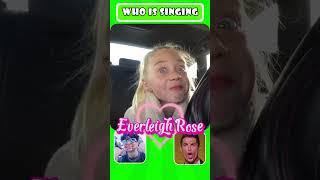 Who is singing ?? Everleigh Rose, Jordan matter, Rebecca