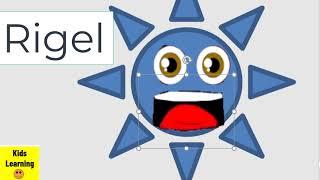 Rigel - Blue Supergiant Star for Kids