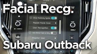 How to Setup 2024 Subaru Outback Facial Recognition