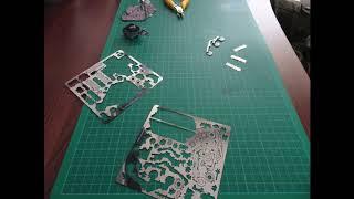 Metal Earth Mars Rover Assembly Time Lapse