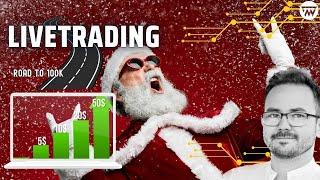 Livetrading 27.12.24 startet die Weihnachtsrallye?  DAX, Nasdaq Bitcoin GOLD