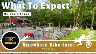 Review of Arrowhead Bike Farm Fayetteville West Virginia WV Campsite Camping Campground