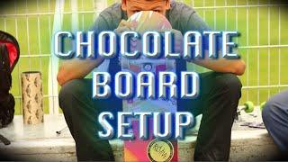 CHOCOLATE BOARD SETUP | GABE CRUZ