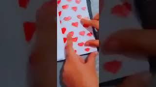 homemade pattern paper diary  tour